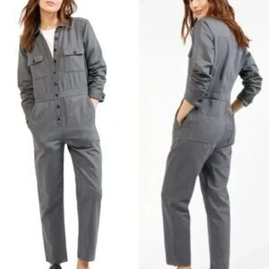 OUTERKNOWN S.E.A. Long Sleeve Jumpsuit in Storm Medium M NWT